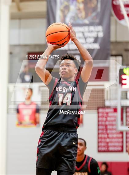 Thumbnail 1 in Holy Innocents Episcopal vs. Hebron Christian (GHSA Private Round 3) photogallery.