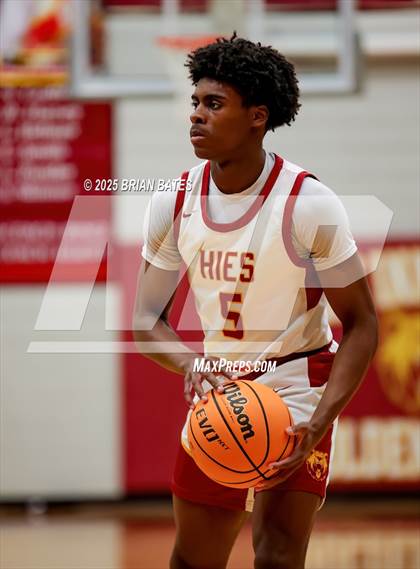 Thumbnail 2 in Holy Innocents Episcopal vs. Hebron Christian (GHSA Private Round 3) photogallery.