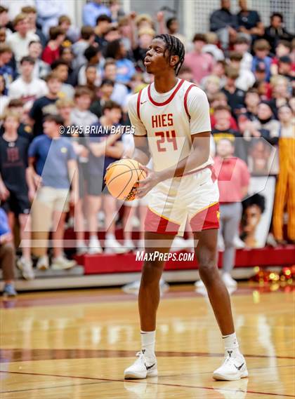 Thumbnail 2 in Holy Innocents Episcopal vs. Hebron Christian (GHSA Private Round 3) photogallery.