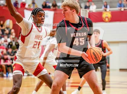 Thumbnail 3 in Holy Innocents Episcopal vs. Hebron Christian (GHSA Private Round 3) photogallery.