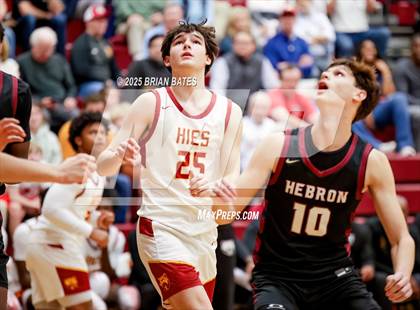 Thumbnail 2 in Holy Innocents Episcopal vs. Hebron Christian (GHSA Private Round 3) photogallery.