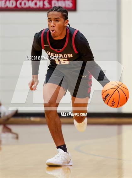 Thumbnail 3 in Holy Innocents Episcopal vs. Hebron Christian (GHSA Private Round 3) photogallery.
