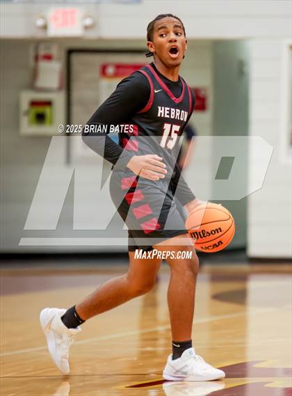 Thumbnail 2 in Holy Innocents Episcopal vs. Hebron Christian (GHSA Private Round 3) photogallery.