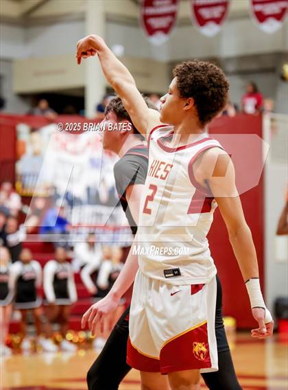 Thumbnail 2 in Holy Innocents Episcopal vs. Hebron Christian (GHSA Private Round 3) photogallery.