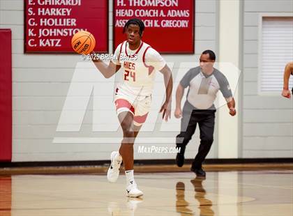 Thumbnail 1 in Holy Innocents Episcopal vs. Hebron Christian (GHSA Private Round 3) photogallery.
