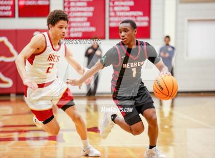Thumbnail 2 in Holy Innocents Episcopal vs. Hebron Christian (GHSA Private Round 3) photogallery.