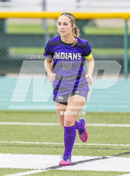 Thumbnail 2 in Port Neches-Groves vs. Manvel (UIL Soccer 5A Region 3 & 4 Bi-District) photogallery.