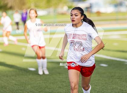 Thumbnail 2 in Port Neches-Groves vs. Manvel (UIL Soccer 5A Region 3 & 4 Bi-District) photogallery.