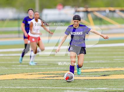 Thumbnail 2 in Port Neches-Groves vs. Manvel (UIL Soccer 5A Region 3 & 4 Bi-District) photogallery.