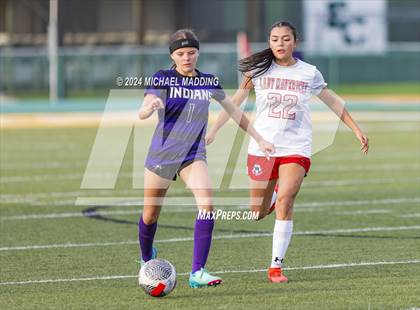 Thumbnail 1 in Port Neches-Groves vs. Manvel (UIL Soccer 5A Region 3 & 4 Bi-District) photogallery.