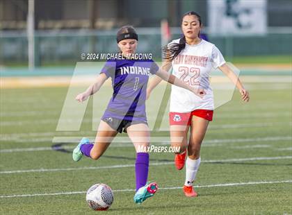 Thumbnail 2 in Port Neches-Groves vs. Manvel (UIL Soccer 5A Region 3 & 4 Bi-District) photogallery.