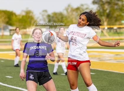 Thumbnail 2 in Port Neches-Groves vs. Manvel (UIL Soccer 5A Region 3 & 4 Bi-District) photogallery.