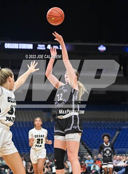 Thumbnail 2 in Cedar Park vs College Station (UIL 5A State Semifinal) photogallery.
