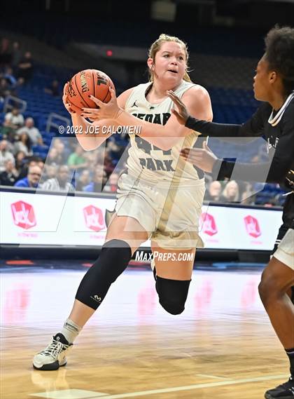 Thumbnail 2 in Cedar Park vs College Station (UIL 5A State Semifinal) photogallery.