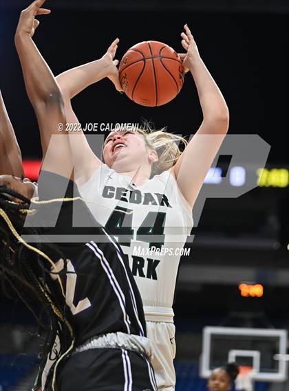 Thumbnail 2 in Cedar Park vs College Station (UIL 5A State Semifinal) photogallery.