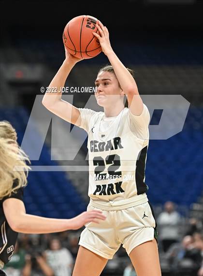 Thumbnail 2 in Cedar Park vs College Station (UIL 5A State Semifinal) photogallery.