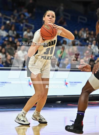 Thumbnail 2 in Cedar Park vs College Station (UIL 5A State Semifinal) photogallery.