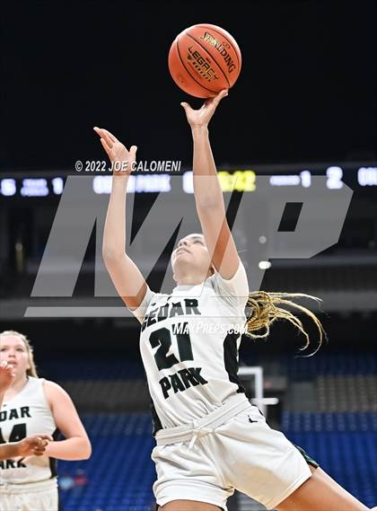 Thumbnail 1 in Cedar Park vs College Station (UIL 5A State Semifinal) photogallery.