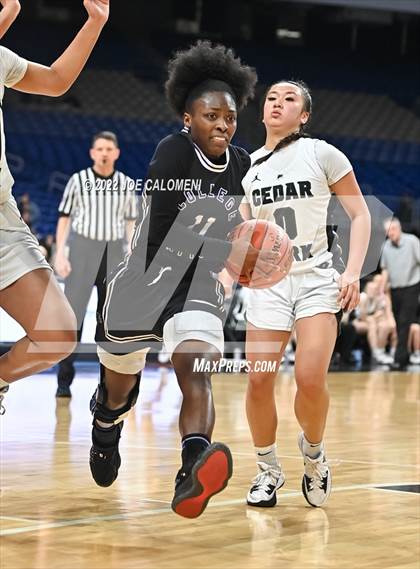 Thumbnail 2 in Cedar Park vs College Station (UIL 5A State Semifinal) photogallery.
