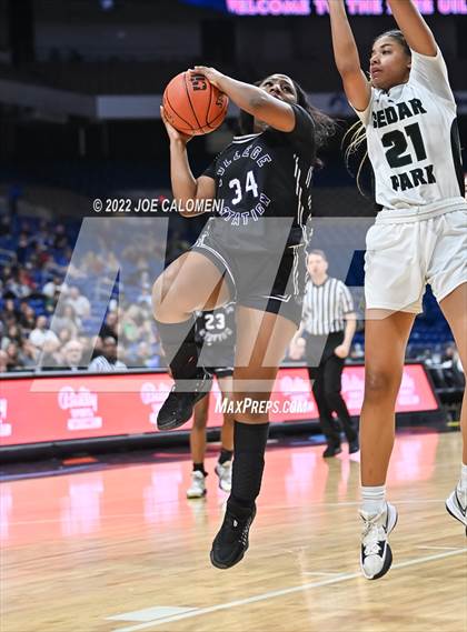 Thumbnail 1 in Cedar Park vs College Station (UIL 5A State Semifinal) photogallery.