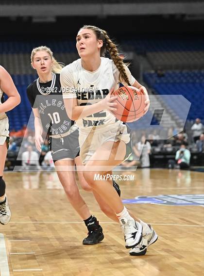 Thumbnail 1 in Cedar Park vs College Station (UIL 5A State Semifinal) photogallery.