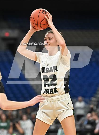 Thumbnail 1 in Cedar Park vs College Station (UIL 5A State Semifinal) photogallery.