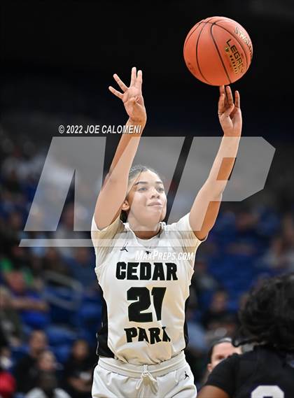 Thumbnail 2 in Cedar Park vs College Station (UIL 5A State Semifinal) photogallery.
