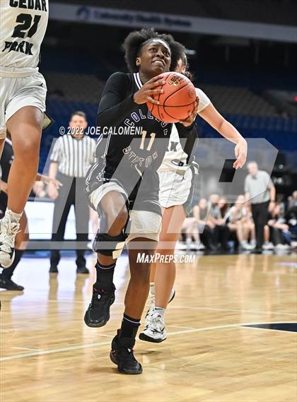 Thumbnail 2 in Cedar Park vs College Station (UIL 5A State Semifinal) photogallery.