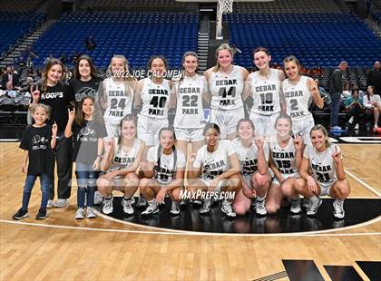 Thumbnail 1 in Cedar Park vs College Station (UIL 5A State Semifinal) photogallery.