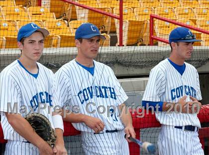 Thumbnail 1 in Bellevue vs. Covington Catholic (9th Region Tournament) photogallery.
