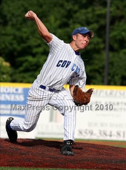 Thumbnail 2 in Bellevue vs. Covington Catholic (9th Region Tournament) photogallery.