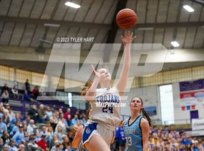 Thumbnail 1 in Cascade vs. Indianapolis Bishop Chatard (IHSAA 3A Regional Championship) photogallery.
