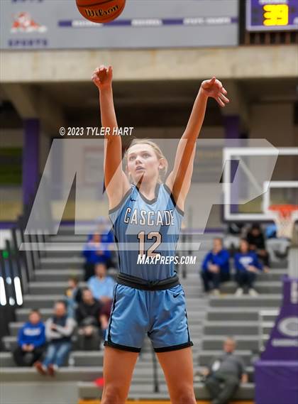 Thumbnail 1 in Cascade vs. Indianapolis Bishop Chatard (IHSAA 3A Regional Championship) photogallery.