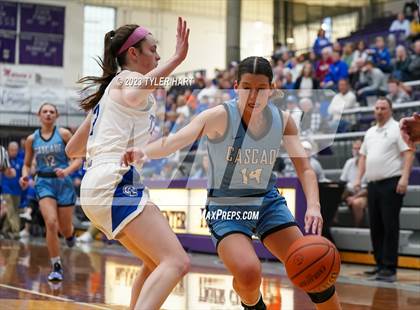 Thumbnail 3 in Cascade vs. Indianapolis Bishop Chatard (IHSAA 3A Regional Championship) photogallery.