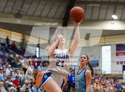 Thumbnail 3 in Cascade vs. Indianapolis Bishop Chatard (IHSAA 3A Regional Championship) photogallery.