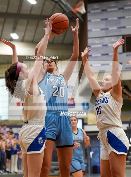 Thumbnail 1 in Cascade vs. Indianapolis Bishop Chatard (IHSAA 3A Regional Championship) photogallery.