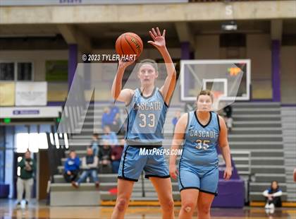 Thumbnail 3 in Cascade vs. Indianapolis Bishop Chatard (IHSAA 3A Regional Championship) photogallery.