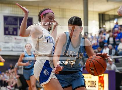 Thumbnail 1 in Cascade vs. Indianapolis Bishop Chatard (IHSAA 3A Regional Championship) photogallery.