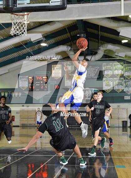 Thumbnail 1 in El Cerrito vs. Benicia (Adidas Challenge) photogallery.