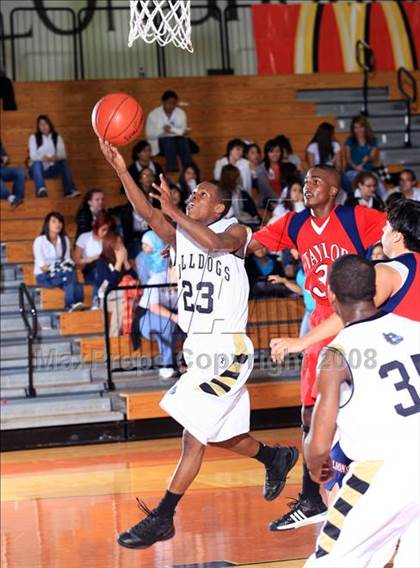 Thumbnail 1 in Alief Taylor vs. North Forest (McDonald’s Texas Invitational) photogallery.