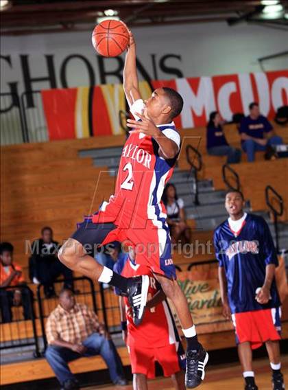 Thumbnail 1 in Alief Taylor vs. North Forest (McDonald’s Texas Invitational) photogallery.