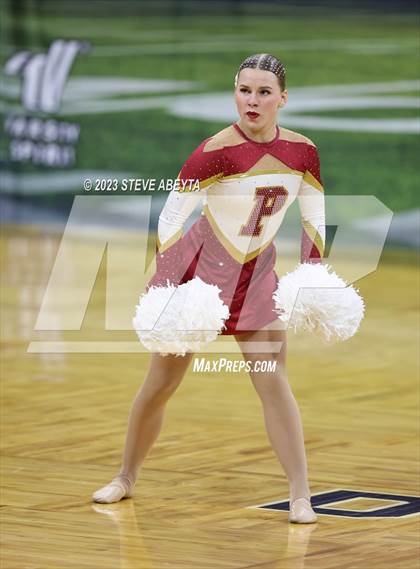 Thumbnail 2 in Ponderosa CHSAA Spirit Poms photogallery.