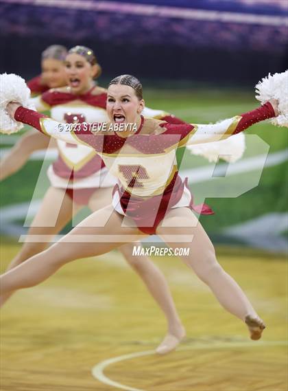 Thumbnail 2 in Ponderosa CHSAA Spirit Poms photogallery.