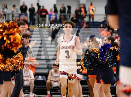 Thumbnail 2 in Liverpool vs Cicero North Syracuse (NYSPHSAA Section 3 AAA Final) photogallery.