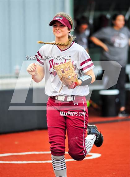 Thumbnail 1 in Wylie vs. Mansfield Legacy (UIL6A Softball Regions 2 Area) photogallery.