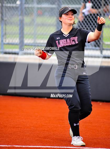 Thumbnail 2 in Wylie vs. Mansfield Legacy (UIL6A Softball Regions 2 Area) photogallery.