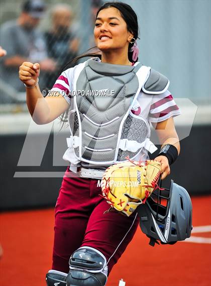 Thumbnail 2 in Wylie vs. Mansfield Legacy (UIL6A Softball Regions 2 Area) photogallery.