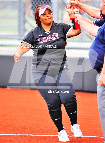 Thumbnail 3 in Wylie vs. Mansfield Legacy (UIL6A Softball Regions 2 Area) photogallery.
