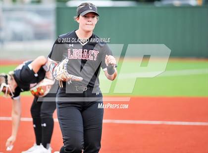Thumbnail 1 in Wylie vs. Mansfield Legacy (UIL6A Softball Regions 2 Area) photogallery.