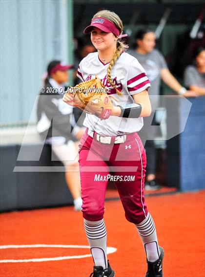 Thumbnail 3 in Wylie vs. Mansfield Legacy (UIL6A Softball Regions 2 Area) photogallery.